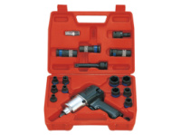 Пневматический гайковерт 1/2« 678 Нм с головками  KINGTONY 44116MP