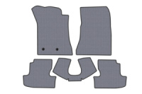 Резиновые Коврики Carsuit V2 (Серый) для Ford Mustang 2015-2023 гг
