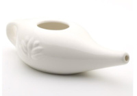 Неті пот Алладін Amber білий