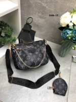 Чорні літери/чорний ремінь — комплект 3 в 1, молодіжний, стильний та зручний, ТОП (1646-15)