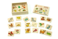 Дерев'яна іграшка, Половинки, Парочки, Хто що їсть.