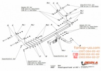 Тягово-сцепное устройство (фаркоп) Renault Laguna III (universal) (2007-2015)