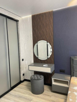 Рейка декоративная PS 2900х120х12мм Темный орех SW-00001745