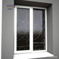 Решетка сварная с ковкой G7