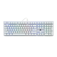 Клавиатура USB Fantech MK855RGB SPACE EDITION, длина кабеля 135см, (Eng/Укр/Рус), White, 108к, Q10