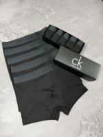 Чоловічий набір трусів 5 шт Calvin Klein колір чорний