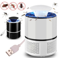 Ловушка уничтожителя для комаров Mosquito Killer Lamp электрическая лампа убийца комаров работает от USB