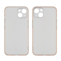 Чехол Matt Protective для Apple iPhone 13 розовый Люкс