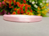 Атласная лента/ 0.6мм / 23 метра/ Розово пудровый