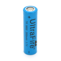 Аккумулятор Li-ion UltraFire 18650 2000mAh 3.7V, Blue, 2 шт в упаковке, цена за 1 шт