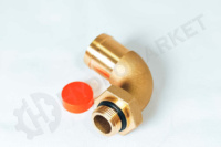 Кут коліно лікоть 90% ялинка на шланг НД 1« - Ø 44мм в бак Hyva 14799020