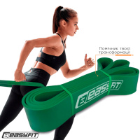 Гумова петля EasyFit 19-65 кг Зелена