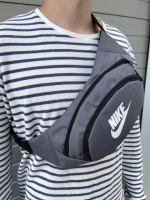 Бананка Nike сіра (біле лого)