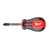 Викрутка магнітна з тригранною рукояткою MILWAUKEE, PZ2x45мм