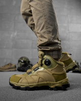 Тактичні черевики на автошнурівці КОЙОТ ВТ7981