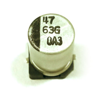 47mkF-63V smd 85 8x10 CA Yageo