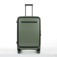 Валіза Bagland Velo середня 72 л. хакі (00322024)