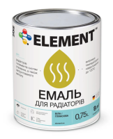 Емаль ELEMENT для радіаторів база А біла 0,75 л