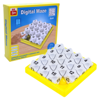 Настольная игра детская «Игра в 15» логическая, игра пятнашки на логику и мышление и внимание для детей