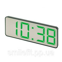 Електронний настільний LED годинник від USB VST-898-4 з будильником і термометром оригінальний настільний годинник