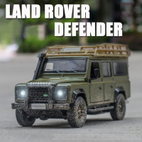 Модель авто Land Rover Defender 1:32. Металлическая машинка, инерционная машинка Ленд Ровер Дефендер