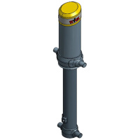 Гідроциліндр FC A169-5-07130-014-K1050-HC (фронтальний з кожухом) HYVA