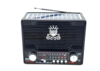Радіоприймач USB/SD MP3 NS-1556 + solar
