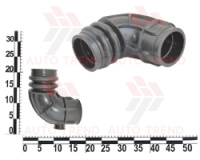 Патрубок впускной трубы ВАЗ 21214 инжекторный, маленький, «хобот»