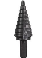 Свердло ступінчасте Step Drill COBALT ALCRN MILWAUKEE, діаметр 4-20мм з кроком 2мм