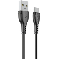 Кабель зарядки для телефону, планшета Borofone BX51 Triumph USB to MicroUSB (1m) Чорний - купити в SmartEra.ua