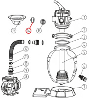 Манометр Aquaviva Lagoon, (211000022)