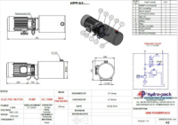 Маслостанція  HIDROS 380V-1,5kW 3,7CM³ 15 л