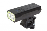 Світло передн. BC-LR-Y19 з дисплеєм 2 світлодіода T6+COB 850лм живлення 2х18650 5200mAh Al + Pl