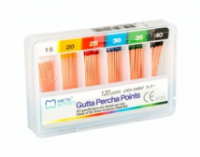 Штифты гуттаперчевые МЕТА 60шт/уп №45-80