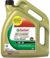 Castrol EDGE FST Turbo Diesel 5W-40 5л артикул масла 51925