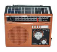 Радіоприймач USB/SD MP3 NS-1360 + solar