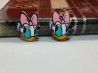 Планер (серединка для бантика) - Качечка. Розмір -3.1× 2.5 см