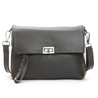 PODIUM Сумка Женская Классическая кожа ALEX RAI 8793-9 d.gray