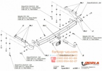 Тягово-сцепное устройство (фаркоп) Toyota RAV4 (2006-2013)