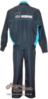 Mobihel Костюм рабочий синий на нейлоновой подкладке (куртка + брюки) размер 56-58, рост 170-176 или 182-88
