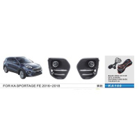 Фары доп.модель KIA Sportage/KX5/2016-18/KA-166/HB4(9006)-12V55W/эл.проводка (KA-166)