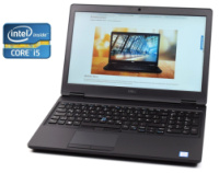 Ноутбук Dell Latitude 5590 / 15.6« (1920x1080) IPS / Intel Core i5-7300U (2 (4) ядра по 2.6 - 3.5 GHz) / 8 GB DDR4 / 256 GB SSD / Intel HD Graphics