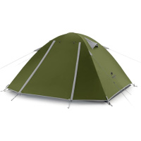Палатка трехместная Naturehike P-Series CNK2300ZP028, темная оливковый