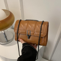 Кросбоді з клапаном на ланцюжку 76014C