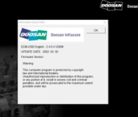 Услуга по установке программы Doosan eDoctor Engine Diagnostic (EDIA) 2.4.0.7 2023