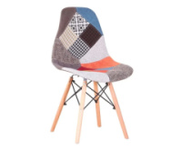 Стілець Тауер Вуд Р м'який тканина печворк