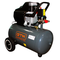 Компресор 50л GTM KABM2050 (1.8кВт/220л/хв)