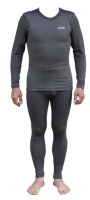 Термобілизна чоловіча Tramp Warm Soft комплект (футболка+штани) сірий UTRUM-019-grey, UTRUM-019-grey-2XL