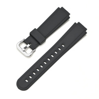 Ремінець для годинника Casio AW-90H Black SI чорний полімерний (1051-1387)