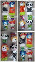 Брязкальця Шкарпетки і браслети для малюків Sozzy мікс кольорів